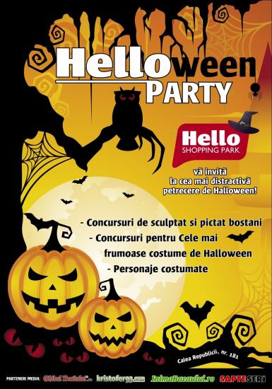 poze  helloween party la hello shopping park 