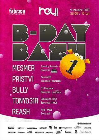 poze hey 1 year birthday bash