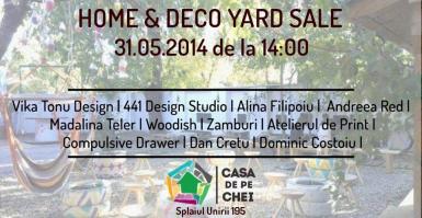 poze home deco yard sale la casa de pe chei