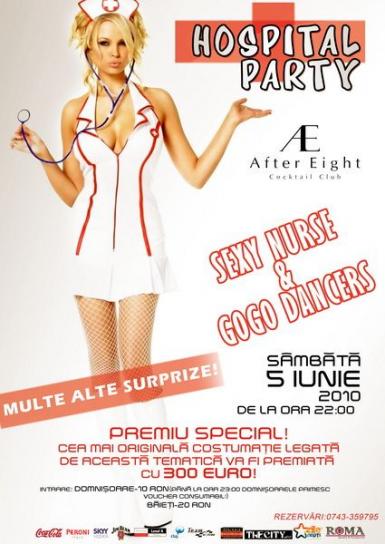 poze hospital party cu premii in club after eight cluj