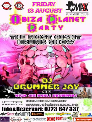 poze ibiza planet party in maxx summer club din bucuresti