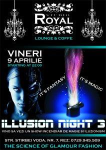 poze illusion night la royal studio