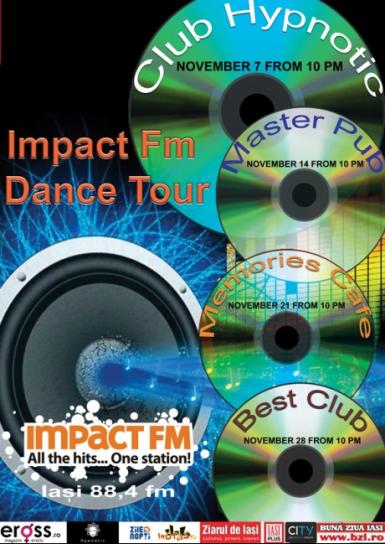 poze impact fm dance tour 