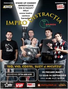 poze impro distractia la daimon club din bucuresti