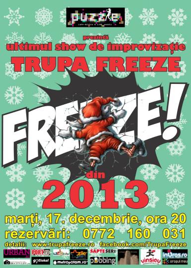 poze impro show de sarbatoare cu trupa freeze