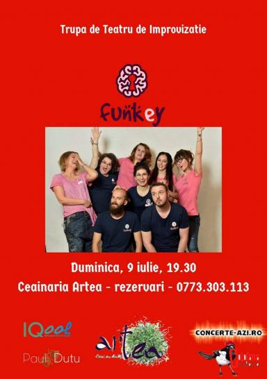 poze  impro show spectacol de improvizatie cu trupa funkey