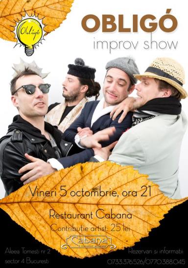 poze improv show trupa obligo