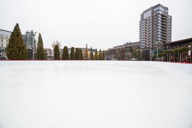 poze inaugurare patinoar