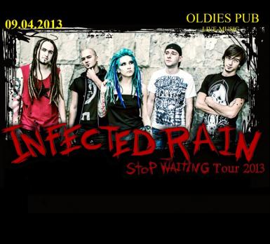 poze infected rain live in sibiu