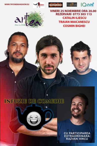 poze  infuzie de comedie show de standup comedy