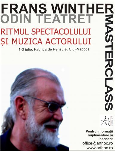 poze inscrieri masterclass frans winther odin teatret