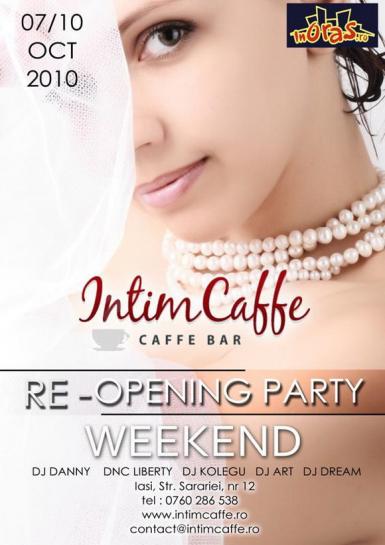 poze  intim caffe reopening party 