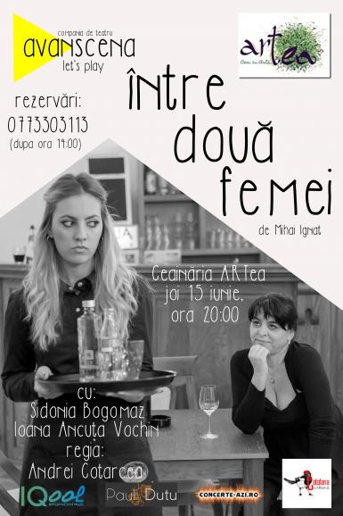 poze  intre doua femei piesa de teatru comedie