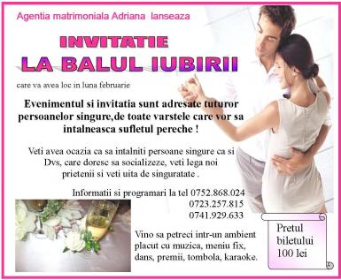 poze invitatie la bal in luna februarie