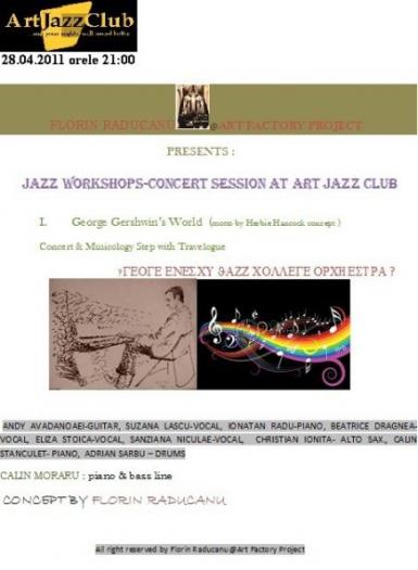 poze jazz workshops cu florin raducanu in art jazz club