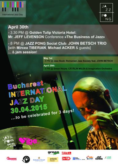 poze john betsch trio bucharest international jazz day jazz pong