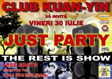 poze just party la kuan yin club din botosani