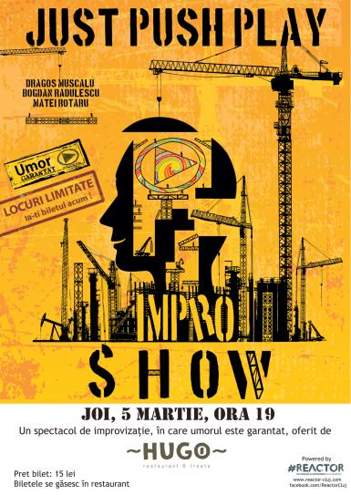 poze just push play impro show