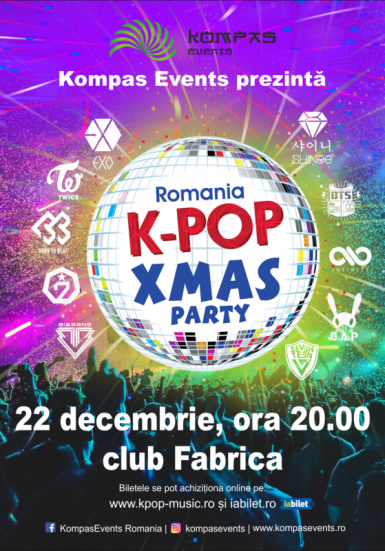 poze k pop xmas party