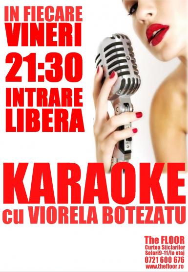 poze karaoke cu viorela botezatu the floor