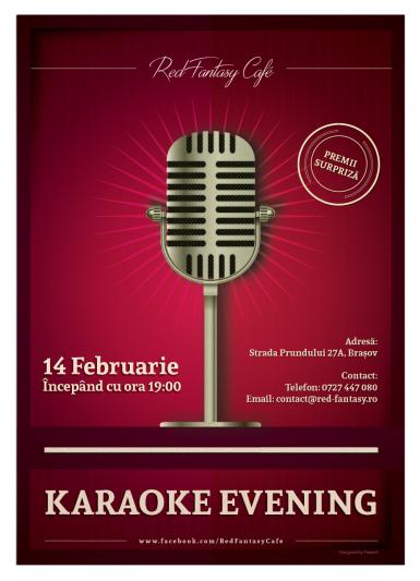 poze karaoke in red