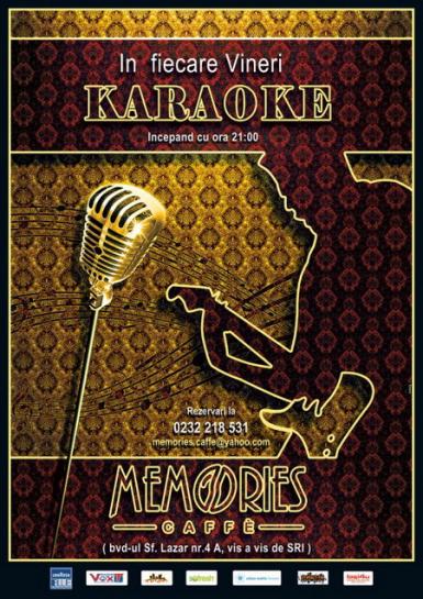 poze karaoke in fiecare vineri la memories caffe