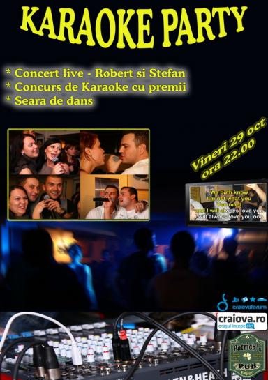 poze karaoke la patricks pub craiova