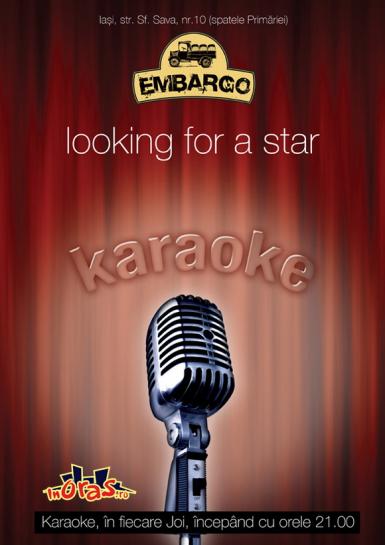 poze karaoke looking for a star