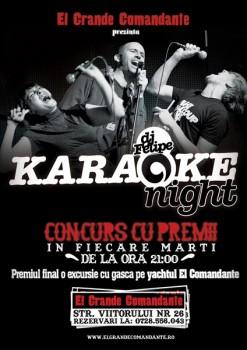 poze karaoke night in el grande comandante din bucuresti