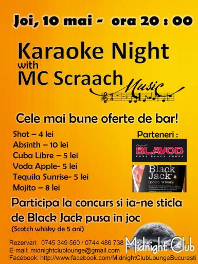 poze karaoke night with mc scraach