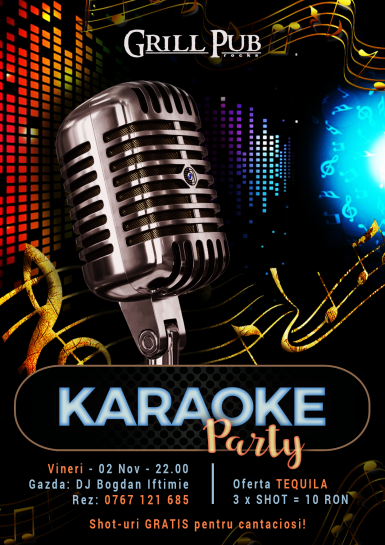 poze karaoke party bucuresti 2 noiembrie grill pub