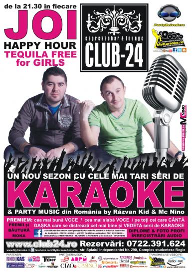 poze karaoke party by mc nino razvan kid in club 24