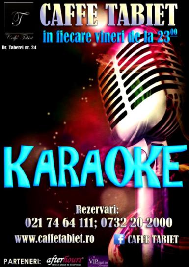 poze karaoke party in caffe tabiet favorit