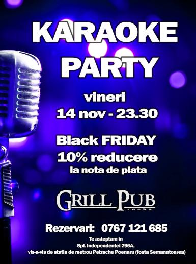 poze karaoke party in grill pub 