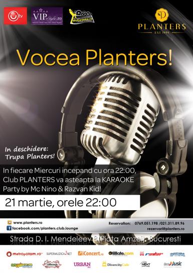 poze karaoke party vocea planters 