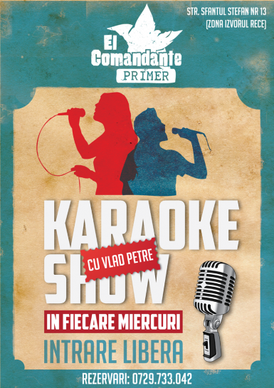 poze karaoke show cu vlad petre