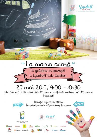 poze la mama acasa eveniment marca work at home moms