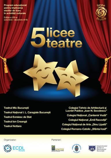 poze lansare 5 licee 5 teatre