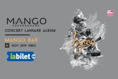 poze lansare album byron mango underground