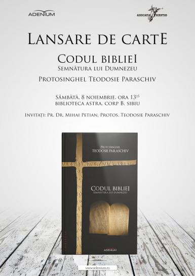 poze lansare de carte codul bibliei semnatura lui dumnezeu