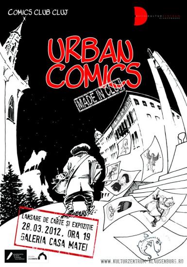poze lansare de carte si expozitie urban comics made in cluj 
