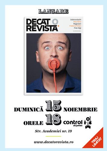 poze lansare decat o revista