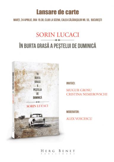 poze lansare volumului de poezie in burta grasa a pe telui de duminica de sorin lucaci