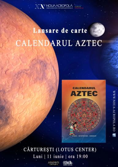 poze lansarea de carte albumul calendarul aztec