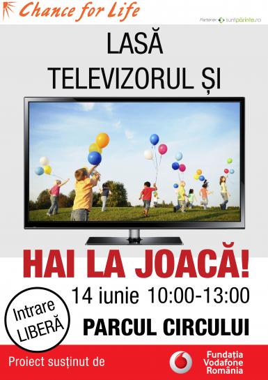 poze lasa televizorul si hai la joaca 