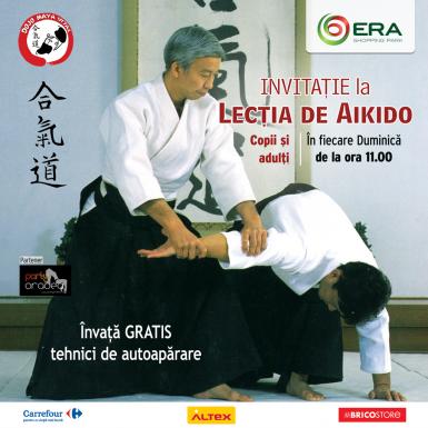 poze lectia de aikido