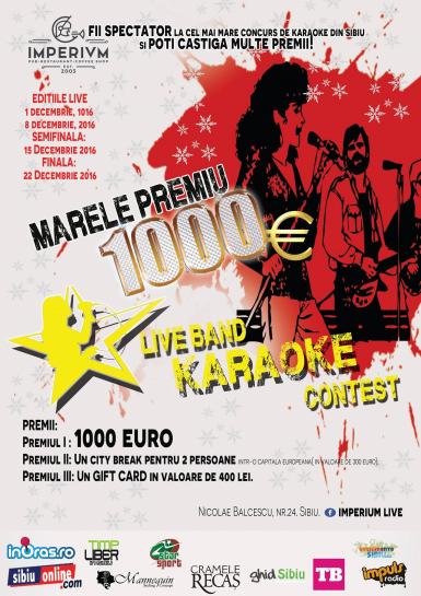 poze live band karaoke contest
