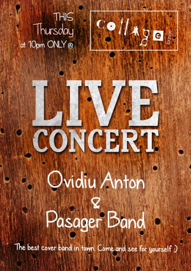 poze live concert ovidiu anton pasager band 