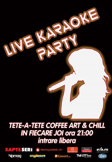 poze live karaoke party la tete a tete
