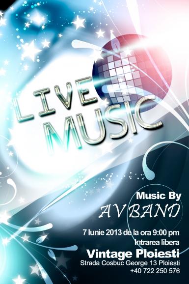 poze live music show in vintage ploiesti 